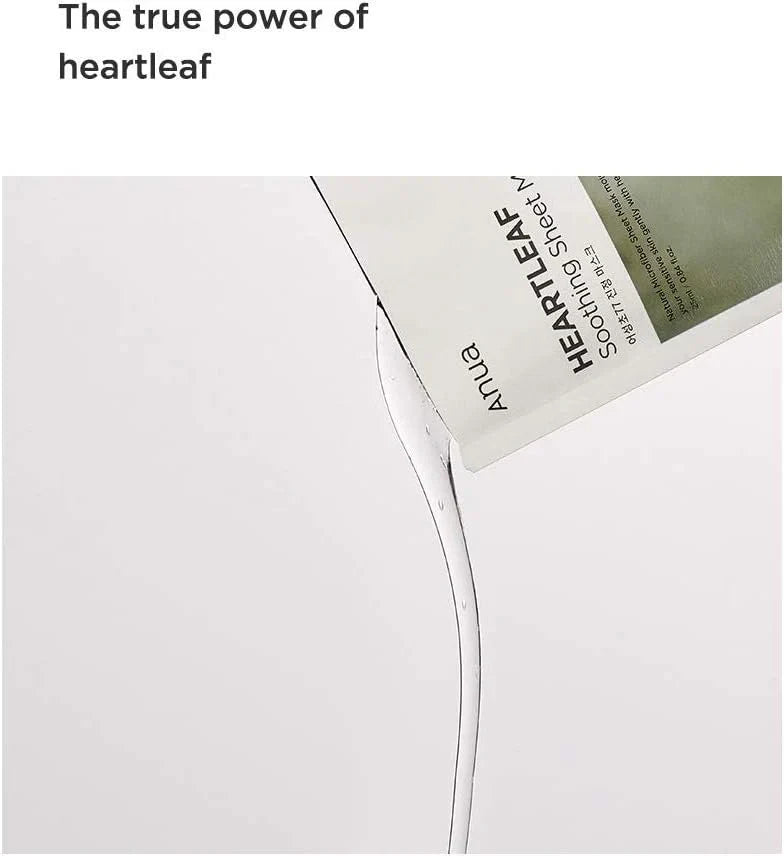 ANUA HEARTLEAF 77% SOOTHING SHEET MASK 25ml (10PCS)