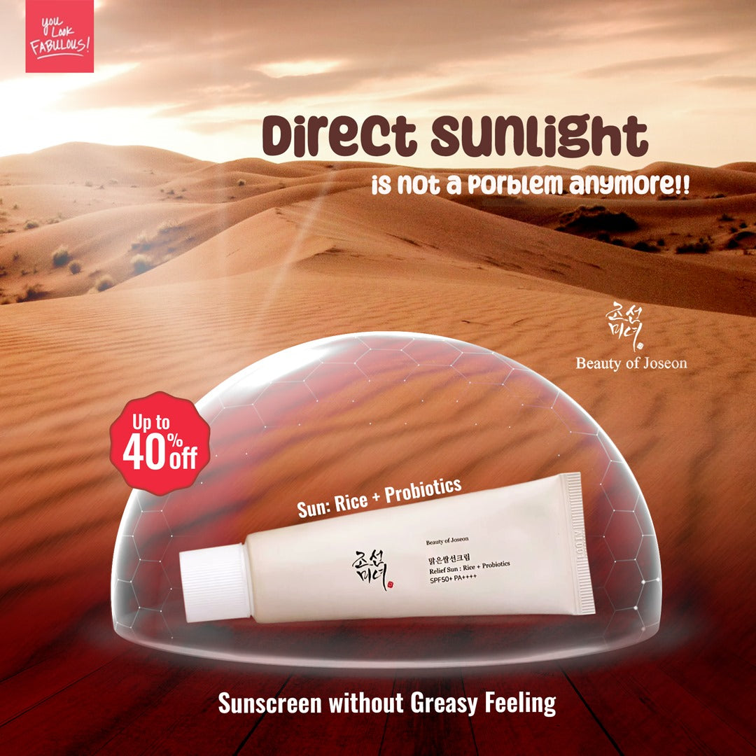 Beauty of Joseon Relief Sun : Rice + Probiotics (50ml)